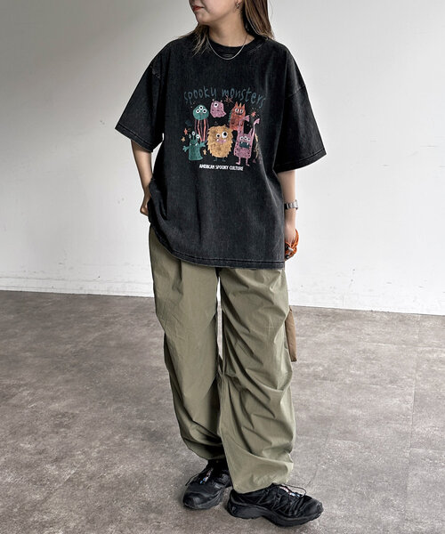 CPCM（シーピーシーエム）の「綿ナイロンニータックパンツ（その他パンツ・メンズ・グレー/ブラック/カーキ/ベージュ/インディゴブルー・SMALL/FREE）」の16枚目の写真