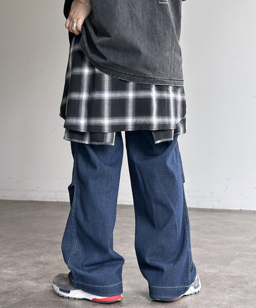 CPCM（シーピーシーエム）の「綿ナイロンニータックパンツ（その他パンツ・メンズ・グレー/ブラック/カーキ/ベージュ/インディゴブルー・SMALL/FREE）」の13枚目の写真