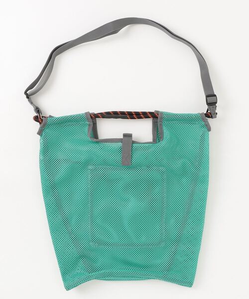 MARMOT(マーモット)の「【Marmot】MMW Mesh Compact Tote MMW メッシュコンパクトトート(トートバッグ・メンズ・エメラルド/ブラック/ブルー・ONE SIZE)」の4枚目の写真