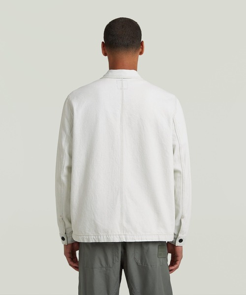 G-STAR(ジースター)の「MOSA OVERSHIRT/デニムシャツジャケット/カバーオール(デニムジャケット・メンズ・インディゴブルー・X-SMALL/SMALL/MEDIUM/LARGE/X-LARGE)」の2枚目の写真