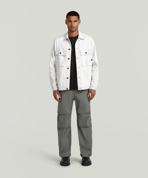 G-STAR(ジースター)の「MOSA OVERSHIRT/デニムシャツジャケット/カバーオール(デニムジャケット・メンズ・インディゴブルー・X-SMALL/SMALL/MEDIUM/LARGE/X-LARGE)」の4枚目の写真