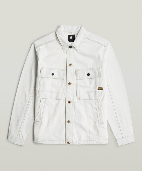 G-STAR(ジースター)の「MOSA OVERSHIRT/デニムシャツジャケット/カバーオール(デニムジャケット・メンズ・インディゴブルー・X-SMALL/SMALL/MEDIUM/LARGE/X-LARGE)」の6枚目の写真