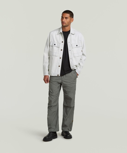 G-STAR(ジースター)の「MOSA OVERSHIRT/デニムシャツジャケット/カバーオール(デニムジャケット・メンズ・インディゴブルー・X-SMALL/SMALL/MEDIUM/LARGE/X-LARGE)」の5枚目の写真