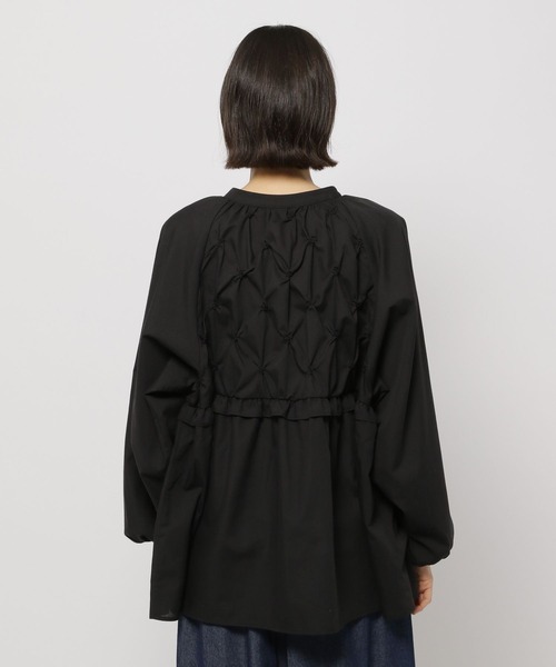 niko and...（ニコアンド）の「スモッキングバンドチュニック（チュニック・レディース・ブラック/ライトブルー/オフホワイト・FREE）」の22枚目の写真