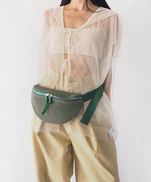 CONTROL FREAK / CTFK（コントロールフリーク）の「CONTROL FREAK(コントロールフリーク)SUMMERウエストショルダー（ボディバッグ/ウエストポーチ・レディース・ブラック/グリーン/キャメル・FREE）」の2枚目の写真