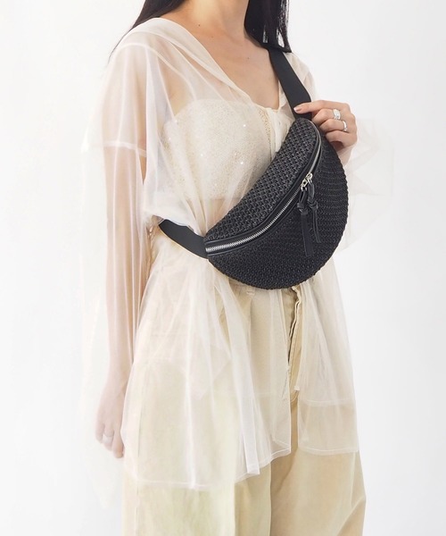 CONTROL FREAK / CTFK（コントロールフリーク）の「CONTROL FREAK(コントロールフリーク)SUMMERウエストショルダー（ボディバッグ/ウエストポーチ・レディース・ブラック/グリーン/キャメル・FREE）」の18枚目の写真