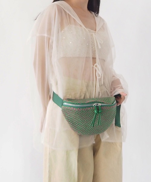 CONTROL FREAK / CTFK（コントロールフリーク）の「CONTROL FREAK(コントロールフリーク)SUMMERウエストショルダー（ボディバッグ/ウエストポーチ・レディース・ブラック/グリーン/キャメル・FREE）」の17枚目の写真