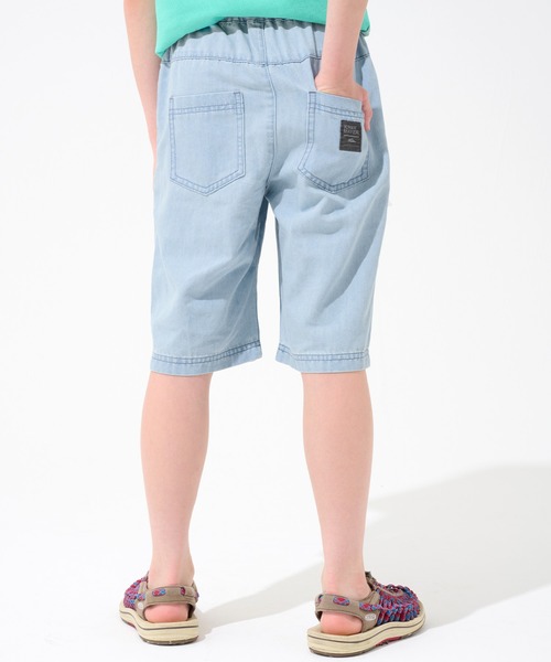 KRIFF MAYER Kid's Collection(クリフメイヤーキッズコレクション)の「【冷感・吸汗速乾・抗菌】涼適デニムハーフパンツ(デニムパンツ・キッズ・ダークブルー/ライトブルー・120/130/140/150/160/170)」の5枚目の写真