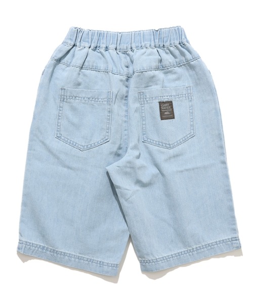 KRIFF MAYER Kid's Collection(クリフメイヤーキッズコレクション)の「【冷感・吸汗速乾・抗菌】涼適デニムハーフパンツ(デニムパンツ・キッズ・ダークブルー/ライトブルー・120/130/140/150/160/170)」の10枚目の写真