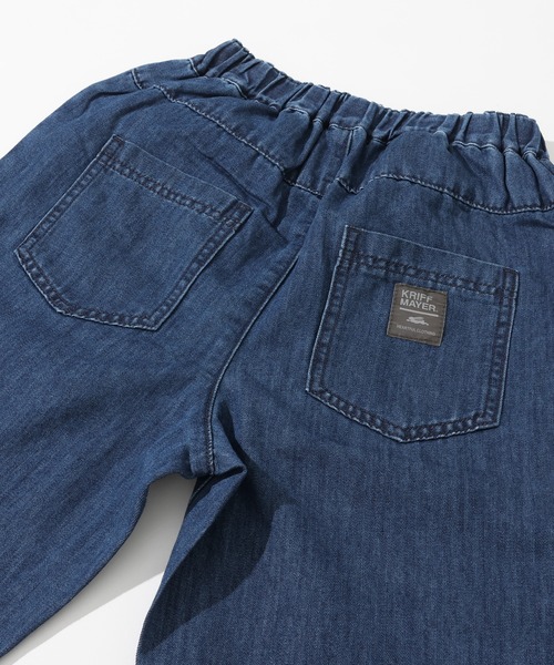 KRIFF MAYER Kid's Collection(クリフメイヤーキッズコレクション)の「【冷感・吸汗速乾・抗菌】涼適デニムハーフパンツ(デニムパンツ・キッズ・ダークブルー/ライトブルー・120/130/140/150/160/170)」の13枚目の写真