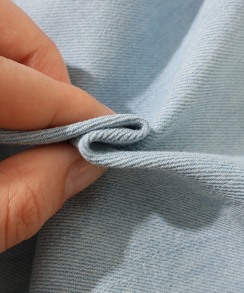 KRIFF MAYER Kid's Collection(クリフメイヤーキッズコレクション)の「【冷感・吸汗速乾・抗菌】涼適デニムハーフパンツ(デニムパンツ・キッズ・ダークブルー/ライトブルー・120/130/140/150/160/170)」の14枚目の写真