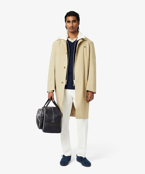 【LACOSTE】メッシュショルダーオープンネックシャツ メッシュショルダーオープンネックシャツ｜ラコステの通販