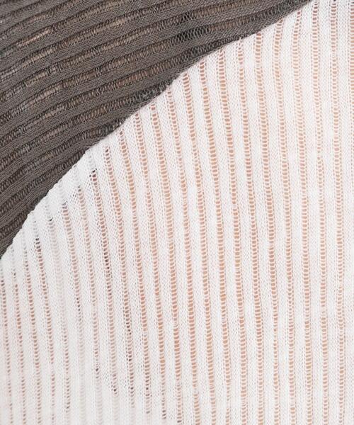 Cutie Blonde（キューティーブロンド）の「【S-LL】シアーラグランロンT（Tシャツ/カットソー・レディース・ホワイト/ベージュ/チャコールグレー・04/03/02/01）」の15枚目の写真