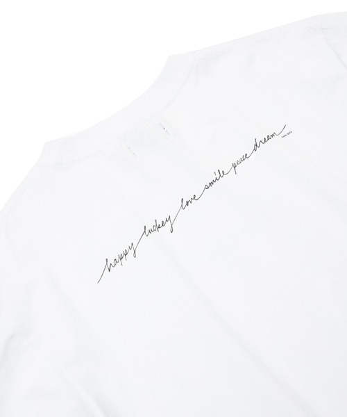 1chaku.(イッチャク)の「【アン ミカ×ZOZO】" HLLSPD " Tシャツ - Pi;S OF LOVE -(Tシャツ/カットソー・レディース・ホワイト/ブラック・L/XL/S/M)」の5枚目の写真