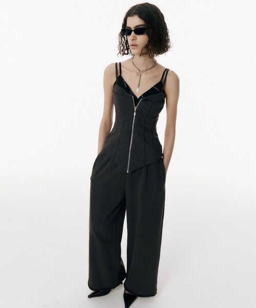 JOSE MOON（ジョゼムーン）の「PIGMENT SWEAT PANTS/ピグメントスウェットパンツ（スウェットパンツ・レディース・ブルー/チャコールグレー/グレー・38/36）」の19枚目の写真