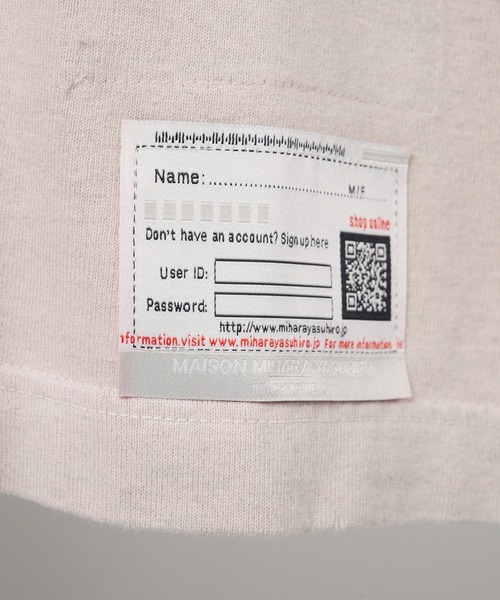 MIHARAYASUHIRO（ミハラヤスヒロ）の「【MIHARAYASUHIRO/ミハラヤスヒロ】SUN FADED TEE（Tシャツ/カットソー・メンズ・ブラック/ベージュ・48/46）」の13枚目の写真