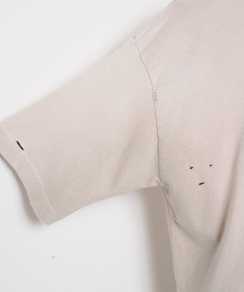 MIHARAYASUHIRO（ミハラヤスヒロ）の「【MIHARAYASUHIRO/ミハラヤスヒロ】SUN FADED TEE（Tシャツ/カットソー・メンズ・ブラック/ベージュ・48/46）」の14枚目の写真