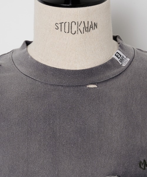 MIHARAYASUHIRO（ミハラヤスヒロ）の「【MIHARAYASUHIRO/ミハラヤスヒロ】SUN FADED TEE（Tシャツ/カットソー・メンズ・ブラック/ベージュ・48/46）」の19枚目の写真