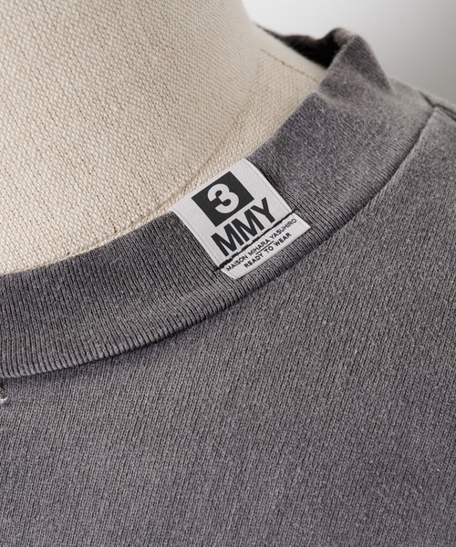 MIHARAYASUHIRO（ミハラヤスヒロ）の「【MIHARAYASUHIRO/ミハラヤスヒロ】SUN FADED TEE（Tシャツ/カットソー・メンズ・ブラック/ベージュ・48/46）」の3枚目の写真