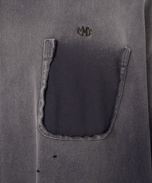 MIHARAYASUHIRO（ミハラヤスヒロ）の「【MIHARAYASUHIRO/ミハラヤスヒロ】SUN FADED TEE（Tシャツ/カットソー・メンズ・ブラック/ベージュ・48/46）」の5枚目の写真