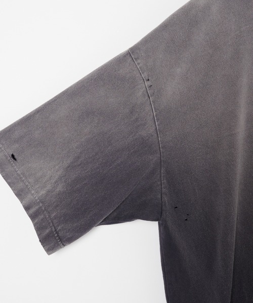 MIHARAYASUHIRO（ミハラヤスヒロ）の「【MIHARAYASUHIRO/ミハラヤスヒロ】SUN FADED TEE（Tシャツ/カットソー・メンズ・ブラック/ベージュ・48/46）」の8枚目の写真