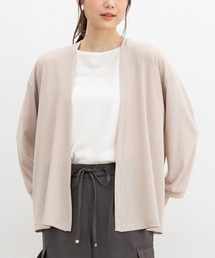 【UVカット】8分袖トッパーカーデ
