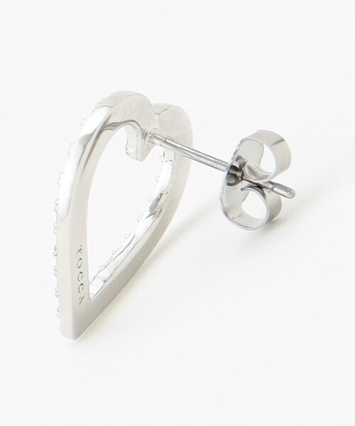 TOCCA（トッカ）の「WISH IN HEART PIERCED EARRINGS ピアス（ピアス（両耳用）・レディース・シルバー系/ローズ系/ゴールド系・F）」の8枚目の写真