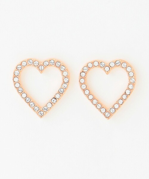 TOCCA（トッカ）の「WISH IN HEART PIERCED EARRINGS ピアス（ピアス（両耳用）・レディース・シルバー系/ローズ系/ゴールド系・F）」の9枚目の写真