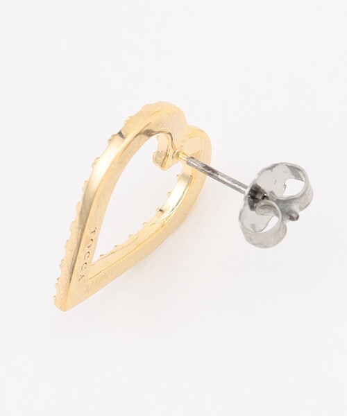TOCCA（トッカ）の「WISH IN HEART PIERCED EARRINGS ピアス（ピアス（両耳用）・レディース・シルバー系/ローズ系/ゴールド系・F）」の15枚目の写真