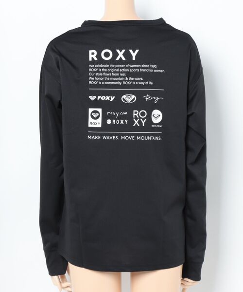 セール】HISTORICAL LOGO L/S /ロキシーバックプリント長袖