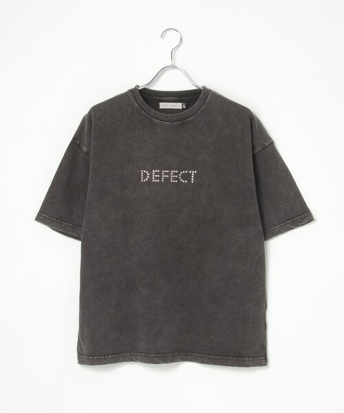 シャルボン　Tシャツ　チャコール セール】スノーウォッシュ加工ホットフィットTシャツ（Tシャツ