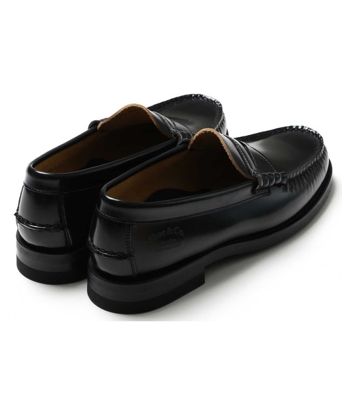 REGAL Shoe & Co.（リーガル シューアンドカンパニー）の「リーガルシューアンドカンパニー ウィメンズ 836S ローファー（ローファー・レディース・ブラック/ブラック×ホワイト・23/22.5）」の6枚目の写真