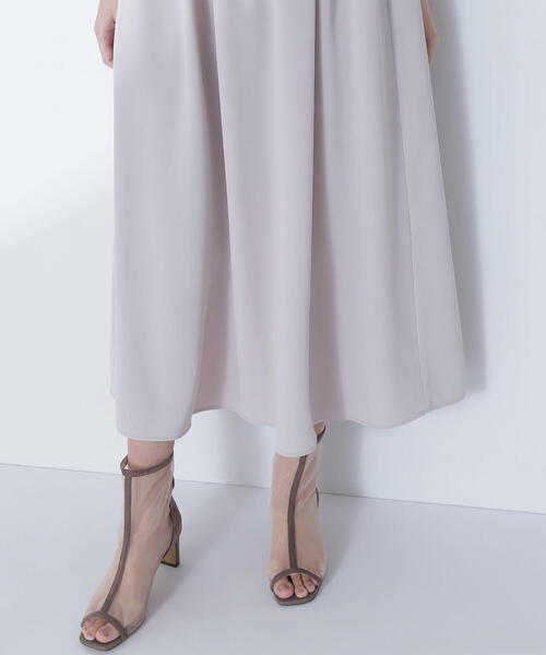 NATURAL BEAUTY BASIC（ナチュラルビューティーベーシック）の「◇ダブルポケットフォルムワンピース（ワンピース・レディース・チャコールグレー/ライトグリーン/ベージュ・SMALL/MEDIUM/P/S）」の13枚目の写真