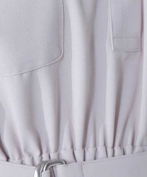 NATURAL BEAUTY BASIC（ナチュラルビューティーベーシック）の「◇ダブルポケットフォルムワンピース（ワンピース・レディース・チャコールグレー/ライトグリーン/ベージュ・SMALL/MEDIUM/P/S）」の12枚目の写真