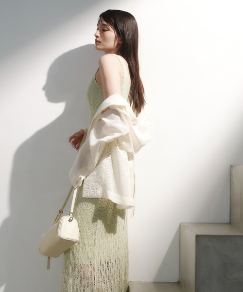 FRAY I.D（フレイアイディー）の「ワンボタンカラミジャケット（その他アウター・レディース・ブラック/アイボリー/ベージュ・1/0）」の5枚目の写真