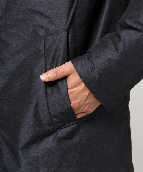 ivory court（アイボリーコート）の「メモリープリマロフトコート（ステンカラーコート・メンズ・ブラック/ネイビー・38/40/36）」の7枚目の写真