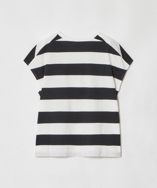 allureville(アルアバイル)の「ワイドボーダープルオーバー(Tシャツ/カットソー・レディース・オフホワイト/ブラック系その他/ホワイト系その他・2)」の18枚目の写真