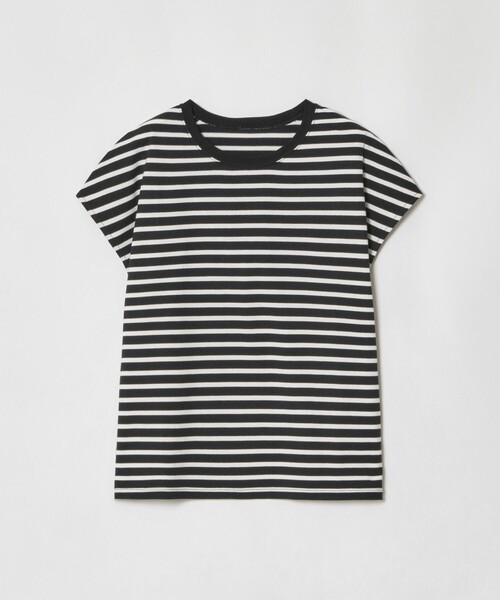 allureville(アルアバイル)の「ワイドボーダープルオーバー(Tシャツ/カットソー・レディース・オフホワイト/ブラック系その他/ホワイト系その他・2)」の11枚目の写真
