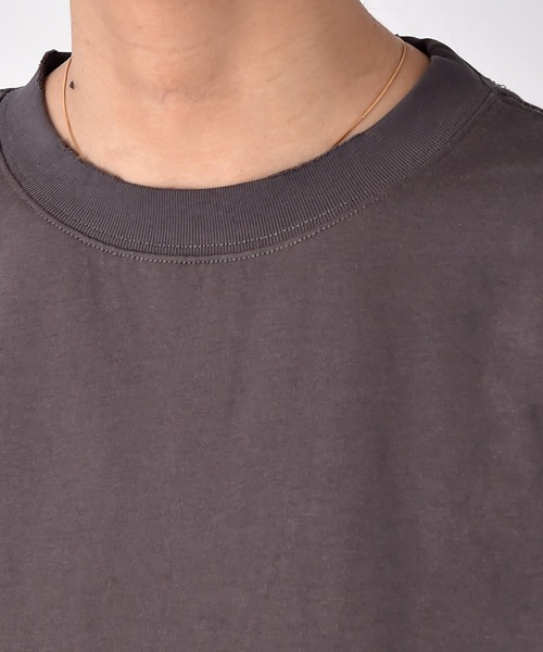 AKTE（アクテ）の「シャビーシックTシャツ（Tシャツ/カットソー・レディース・ホワイト/グレー・FREE）」の22枚目の写真