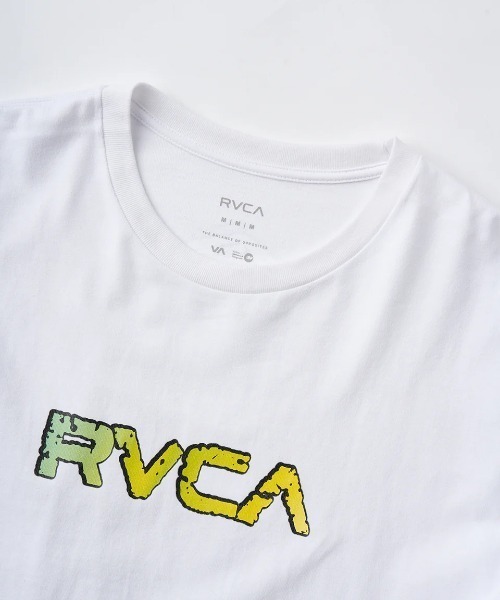 RVCA(ルーカ)の「RVCA メンズ STONE WASH SS Tシャツ 【2025年夏モデル】/ルーカバックプリント半袖ロゴTシャツ(Tシャツ/カットソー・メンズ・ブルー系その他/バーガンディー/ホワイト/ブラック・SMALL/LARGE/X-LARGE/MEDIUM)」の8枚目の写真