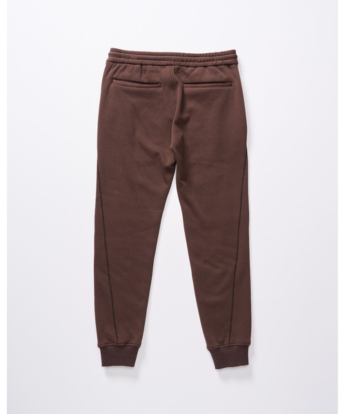 wjk(ダヴルジェイケイ)の「back boa rib pants(スウェットパンツ・メンズ・ブラック/チャコールグレー/ダークブラウン・SMALL/MEDIUM/LARGE/X-LARGE)」の4枚目の写真