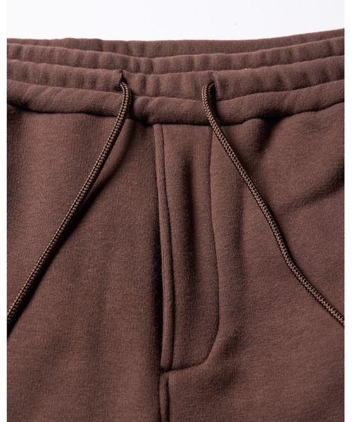 wjk(ダヴルジェイケイ)の「back boa rib pants(スウェットパンツ・メンズ・ブラック/チャコールグレー/ダークブラウン・SMALL/MEDIUM/LARGE/X-LARGE)」の5枚目の写真