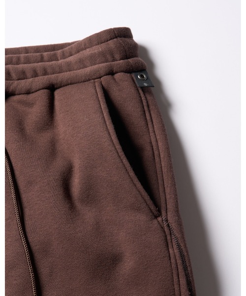 wjk(ダヴルジェイケイ)の「back boa rib pants(スウェットパンツ・メンズ・ブラック/チャコールグレー/ダークブラウン・SMALL/MEDIUM/LARGE/X-LARGE)」の8枚目の写真