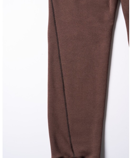 wjk(ダヴルジェイケイ)の「back boa rib pants(スウェットパンツ・メンズ・ブラック/チャコールグレー/ダークブラウン・SMALL/MEDIUM/LARGE/X-LARGE)」の11枚目の写真