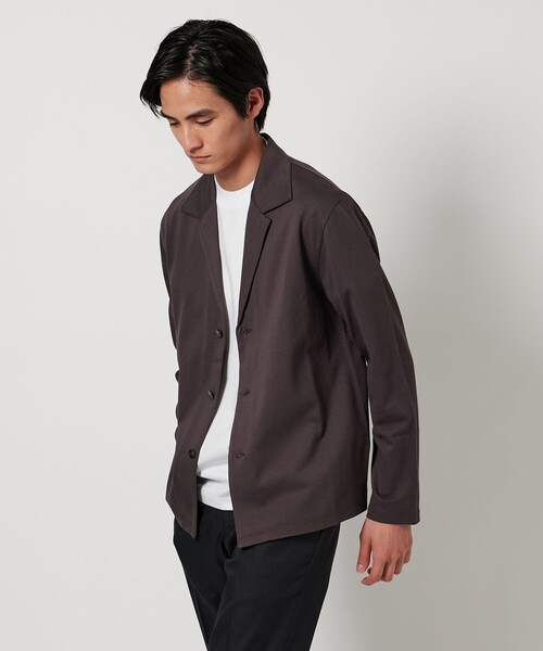UNITED ARROWS(ユナイテッドアローズ)の「ポンチ Tシャツ UA COZY -抗菌防臭・接触冷感-(Tシャツ/カットソー・メンズ・ブラック/ホワイト/ライトグレー/ロイヤルブルー・L/S/M/XL)」の9枚目の写真