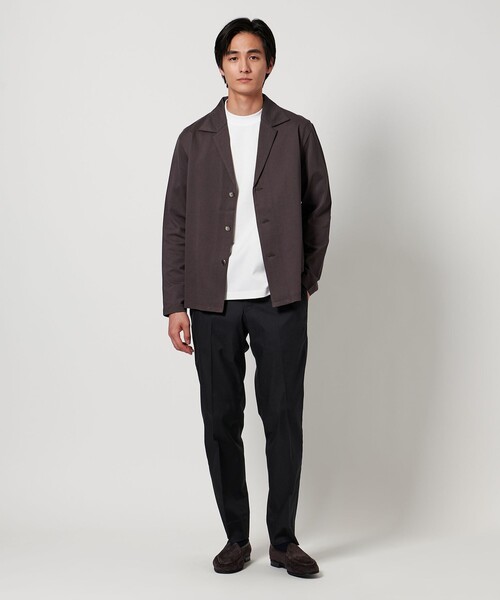 UNITED ARROWS(ユナイテッドアローズ)の「ポンチ Tシャツ UA COZY -抗菌防臭・接触冷感-(Tシャツ/カットソー・メンズ・ブラック/ホワイト/ライトグレー/ロイヤルブルー・L/S/M/XL)」の10枚目の写真