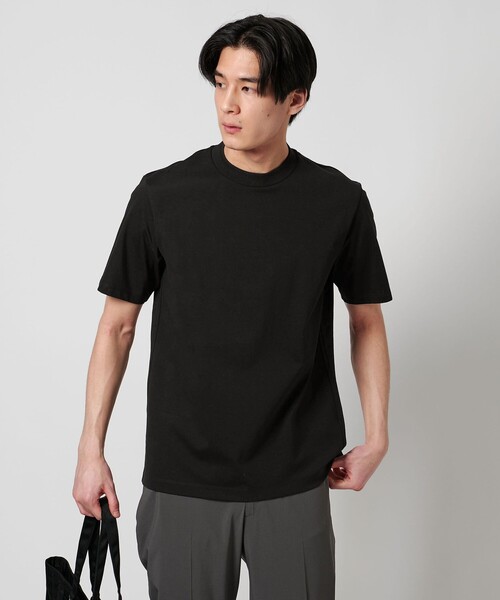 UNITED ARROWS(ユナイテッドアローズ)の「ポンチ Tシャツ UA COZY -抗菌防臭・接触冷感-(Tシャツ/カットソー・メンズ・ブラック/ホワイト/ライトグレー/ロイヤルブルー・L/S/M/XL)」の11枚目の写真