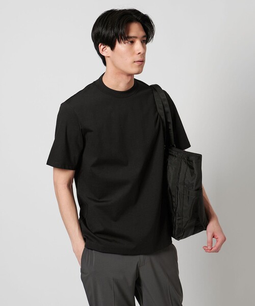 UNITED ARROWS(ユナイテッドアローズ)の「ポンチ Tシャツ UA COZY -抗菌防臭・接触冷感-(Tシャツ/カットソー・メンズ・ブラック/ホワイト/ライトグレー/ロイヤルブルー・L/S/M/XL)」の12枚目の写真