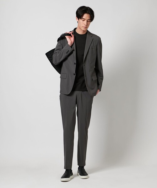 UNITED ARROWS(ユナイテッドアローズ)の「ポンチ Tシャツ UA COZY -抗菌防臭・接触冷感-(Tシャツ/カットソー・メンズ・ブラック/ホワイト/ライトグレー/ロイヤルブルー・L/S/M/XL)」の13枚目の写真