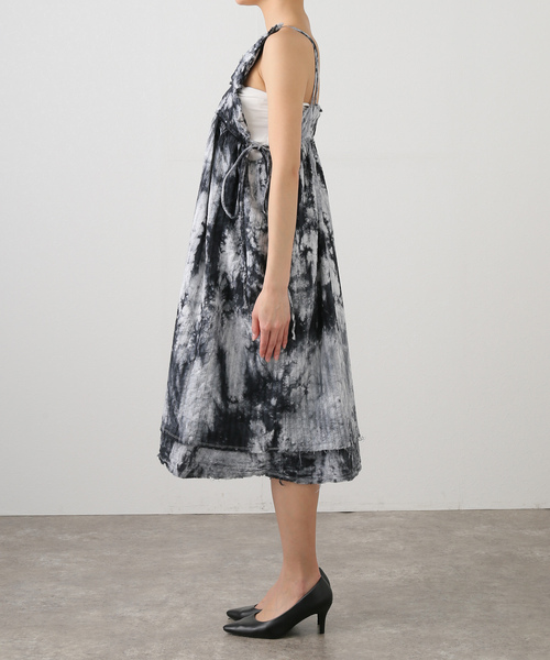 NOMA t.d.（ノーマティーディー）の「【NOMA t.d. / ノーマティーディー】Hand Dye Bohemian Dress（ワンピース・レディース・ブラック・SMALL）」の11枚目の写真